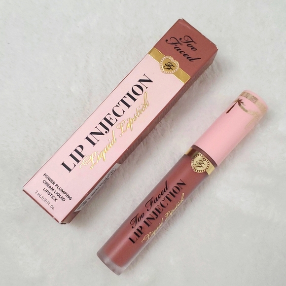 NIB Too Faced Lip Injection Liquid Lipstick Give 'Em Lip - Picture 7 of 10